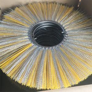 Steel Wire Mixed Snow Road Sweeping Brushes