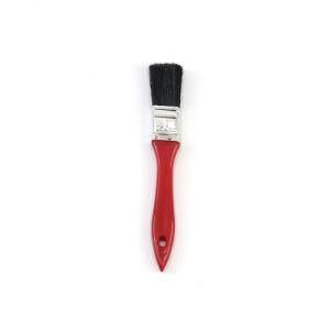1&prime;&prime; Black Brush Wire Black Wooden Handle Paint Brush