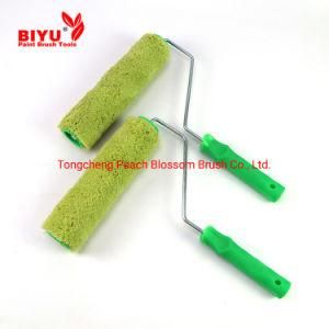 2020 European Hot Sell Green Fabric Polyester Paint Roller Brush
