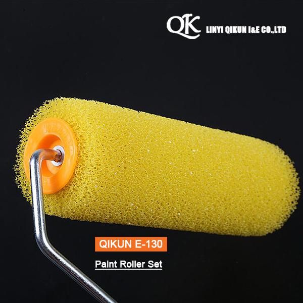 E-130 Hardware Decorate Paint Hardware Hand Tools Medium Hole Texture Foam Paint Roller Brush