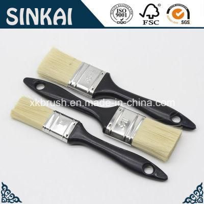 Plastic Hair Brush with White Level Hollow Filament