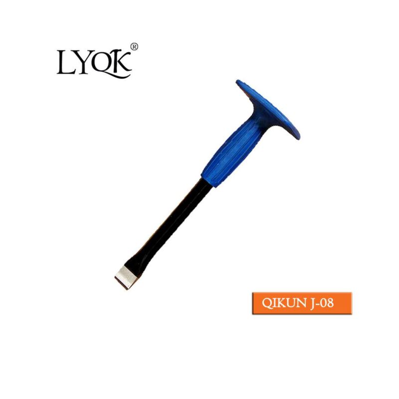 J-01 Cold Chisel with Double Color Rubber Grip