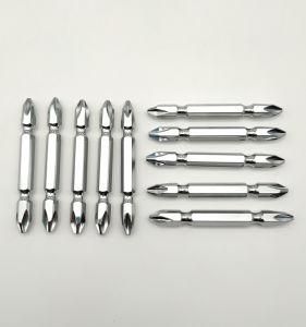 Taiwan S2 H1/4 Phillips pH2 Chrome Screwdriver Bits