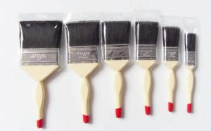 6 Sizes Paint Brush Set Pure Black Bristle Chinese Factory