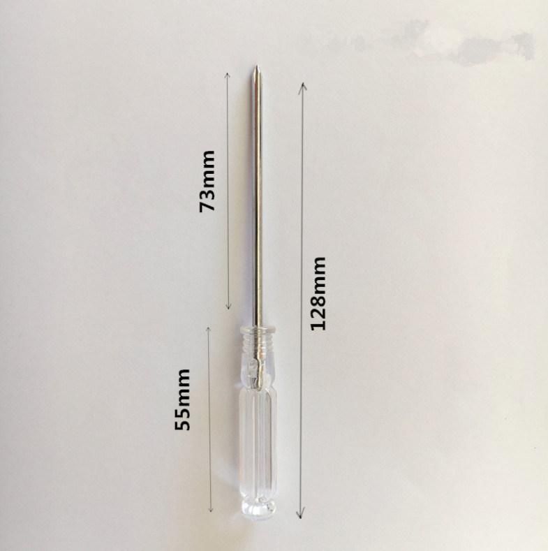 Multifunctional Transparent Mini Driver Crystal Cross Slotted Screwdriver