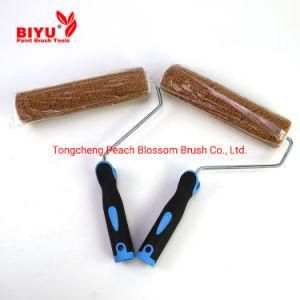 Embossing Paint Roller Brush with Soft Rubber Handle for All Painting