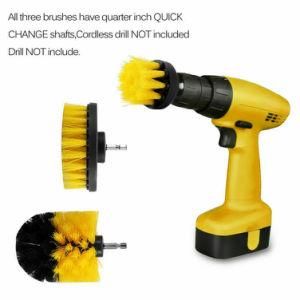 Carpet Scrub Electric Drill Cleaning Brush Set