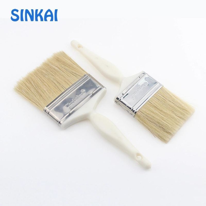 Durable Bristle Cleaning Flat Brush for Painting