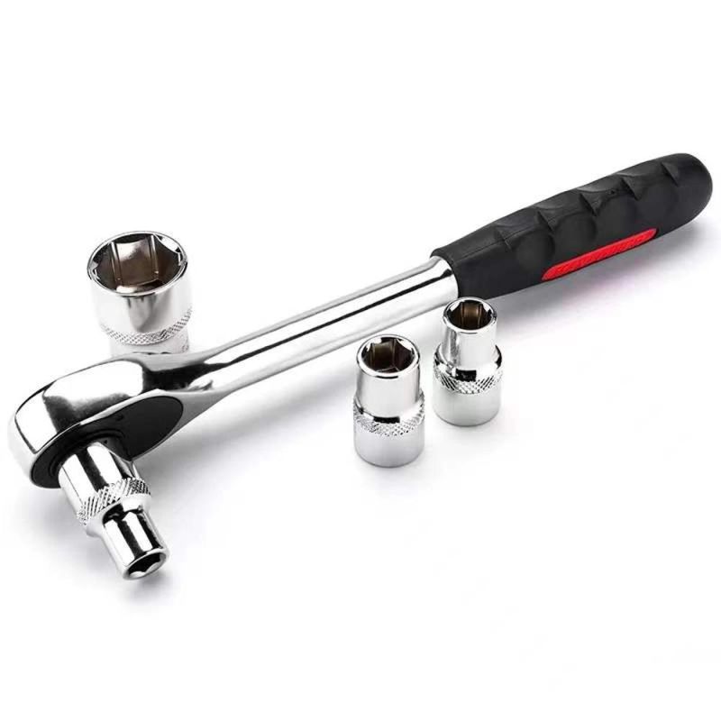 24 PCS Black Coating Tool Cabinet Box Kit Case Hand Car Wrench Socket Set Hardware Tools