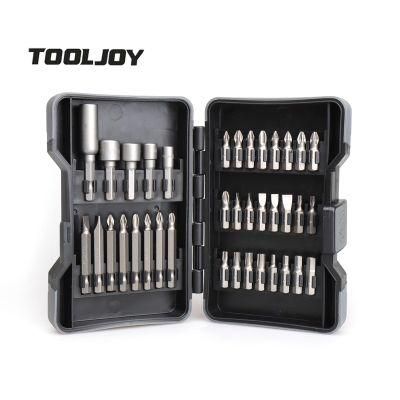 Factory Supply Wholesale 37PCS Slotted Torx Philips Pozi Screwdriver Bit with Socket Tool Set