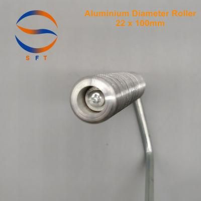 22mm Aluminum Alloy Finned Diameter Rollers Roller Brushes for Resin