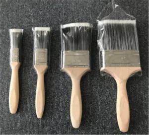 Paint Brushes Wood Handle China Pure Bristle 4pk High Quality