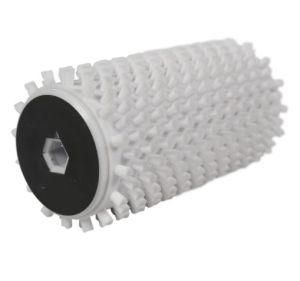 100mm Length Ski Roto Horsehair Brush for Cross Country Ski Waxing Fits 10mm Hex Shaft