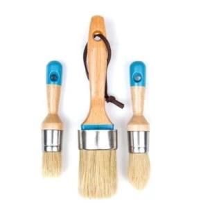 Round Chalk and Wax Brush for Furniture