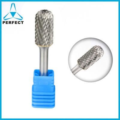 Cylindrical Ball Nose Tungsten Carbide Rotary Burrs