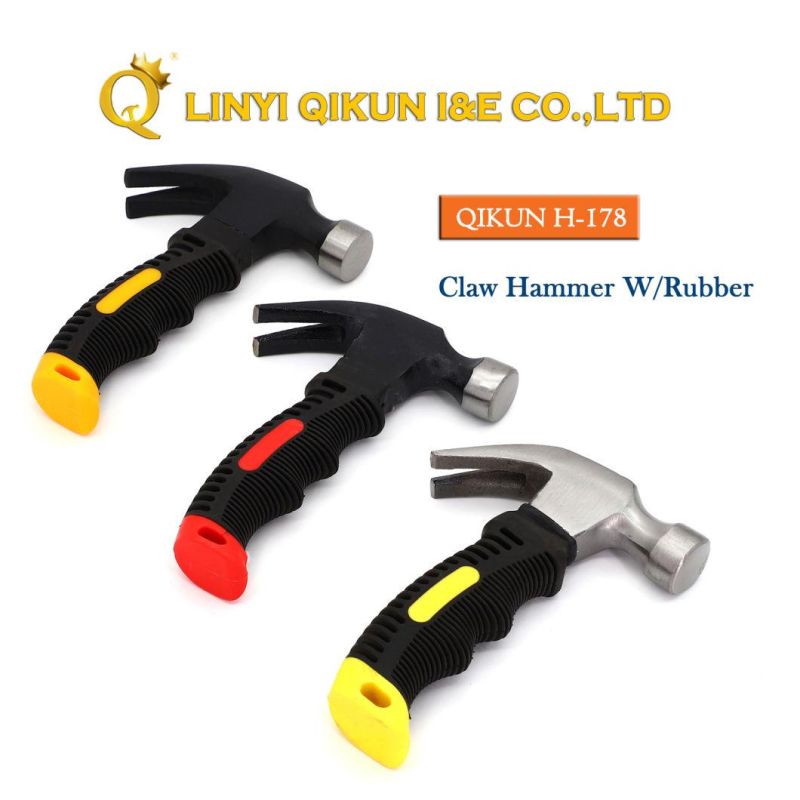 H-169 Construction Hardware Hand Tools Roofing Hammer with Original Wooden Handle
