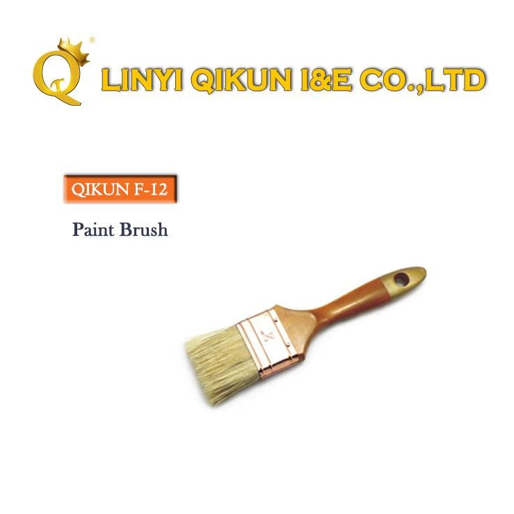 F-03 Hardware Decorate Paint Hand Tools Wooden Handle Bristle Paint Brush