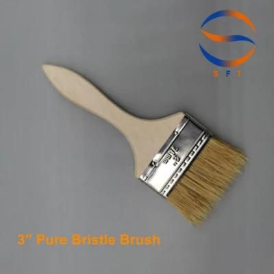 76mm Width Pure Bristle Brushes Roller Brushes for FRP Laminating