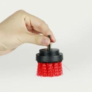 Brush Kit Mounted in Drill 2/3.5/4 Inch Drill Polishing Brush for Bathroom Cleaning Carpet Tire