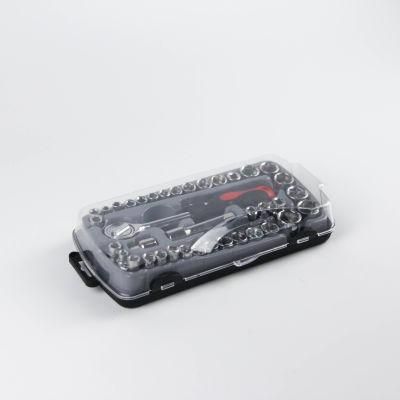 Goldmoon Hardware Tool Adjustable Ratchet Socket Set Wrench