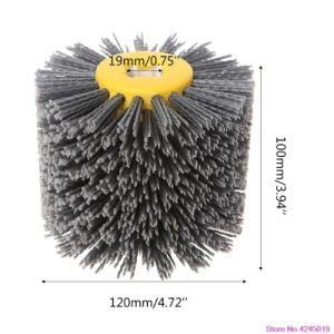 Abrasive Wire Drum Wheel Brush for Wooden