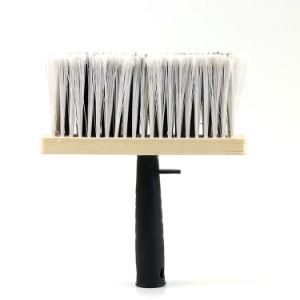 Hot Sale Outdoor Plastic Handle Push Broom Factory Direct Sale Natural Wood Broom Sticks