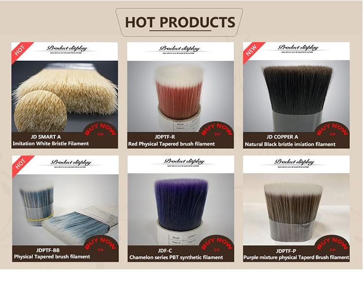White Coffee Mixture Hollow Tapered Filament Jdfm15