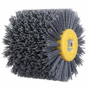Polishing Brush Wheel with Abrasive Nylon Wire