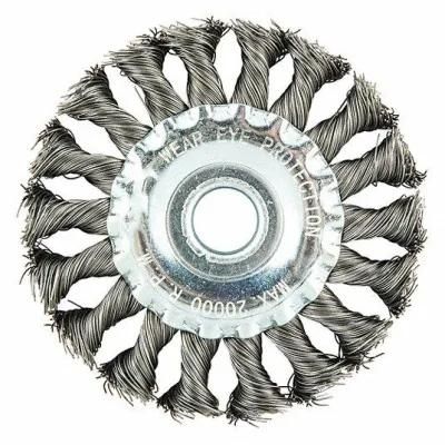 Deburring Polishing Cleaning Industrial Brass Wire Wheel Brushes