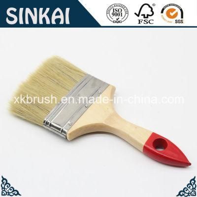 Synthetic Painting Brushes with Natural Bristle Mixed Filament