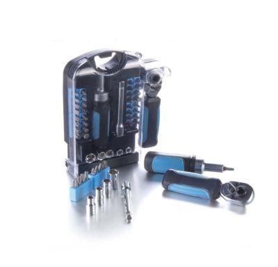 40PC Socket &amp; Ratchet Screwdriver Set of 21040