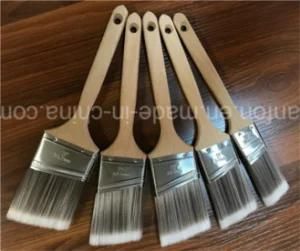 Paint Brush Synthetic Tapered Paint Chip Brush Filament Wooden Handle