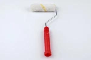 Popular Red Plastic Handle Polyester Roller Brush