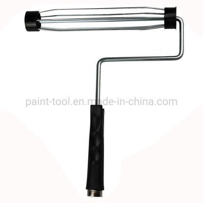 Cheap Price 5 Wires Cage Paint Roller Frame with Rubber Handle