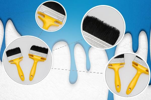 China Wholesale Competitive Price Plastics Handle Paint Brushes