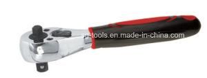 Quick-Release Ratchet Wrench with Nonslip Handle