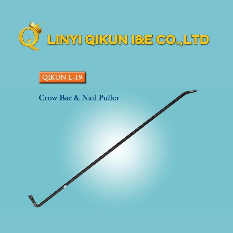 L-18 Drop Forged Nail Puller Cold Chisel Crow Wrecking Bar