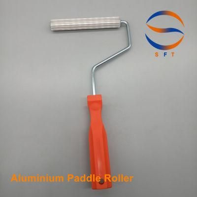 Customized Aluminium Paddle Wheel Rollers with Plastic Core for Laminating