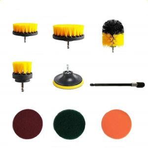 Electric Drill Brush Power Scrubber Brush Power Scrub Cleaning Kit