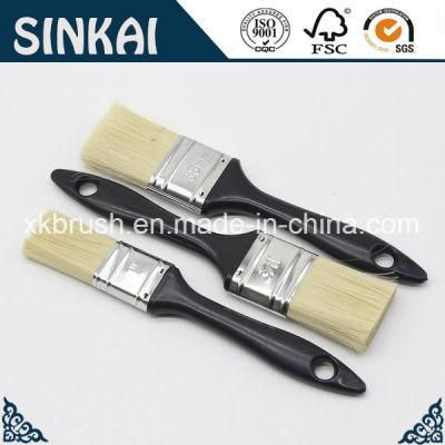 Plastic Brush with White or Black Filaments