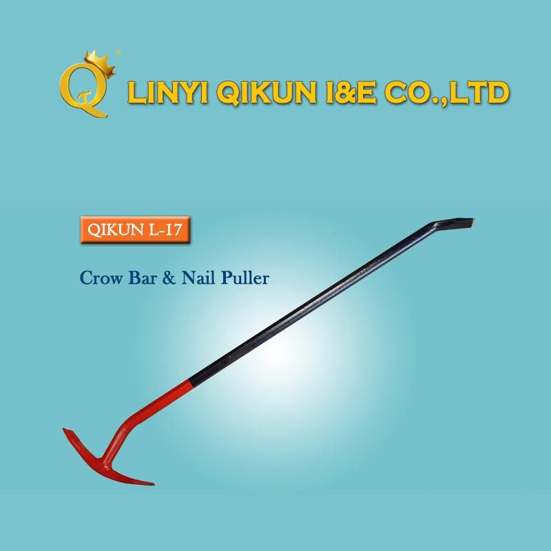 L-07 Drop Forged Nail Puller Cold Chisel Crow Wrecking Bar