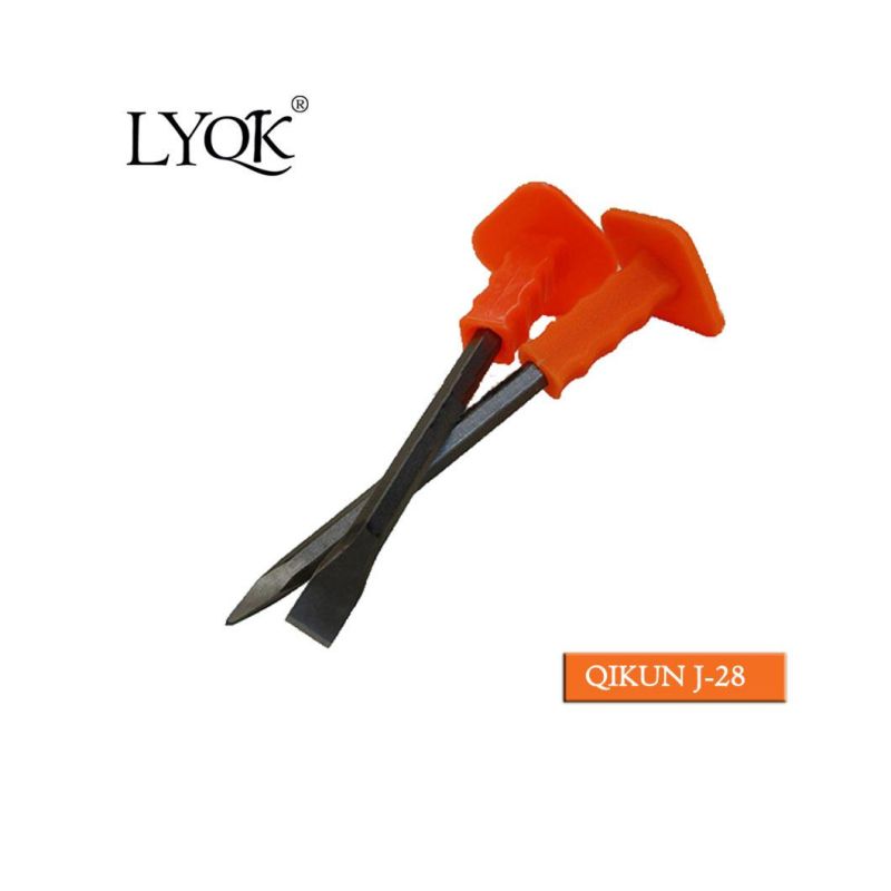 J-24 Plastic Grip Flat Type Cold Chisel