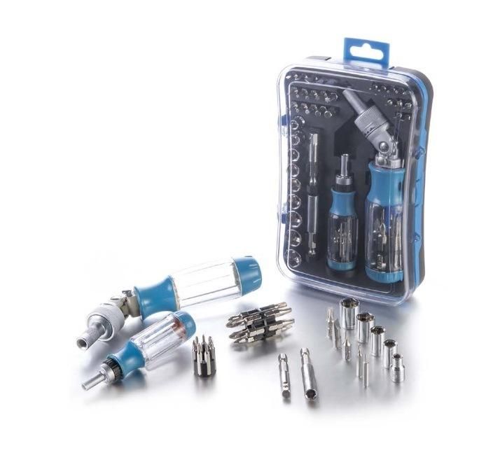 57PC Socket & Ratchet Screwdriver Set of 21057
