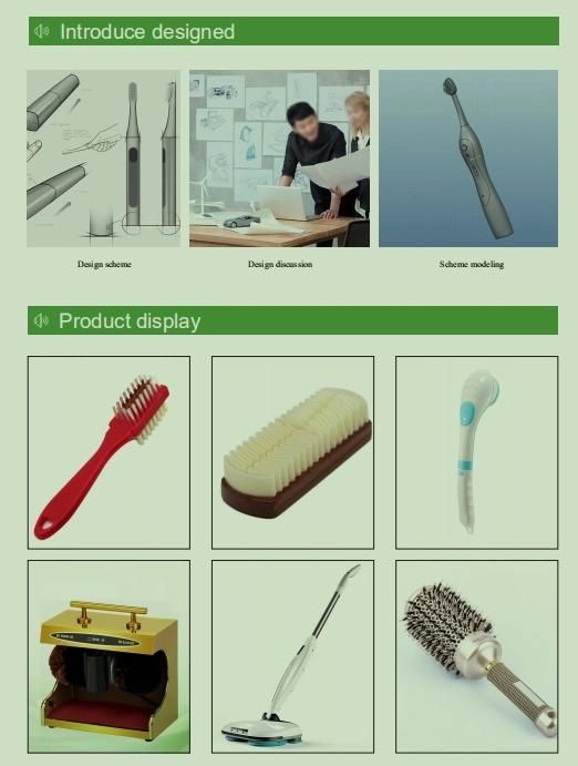 Household Plastic Handle Soft Nylon Cleaning Shoe Brush Laundry Brush