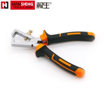 Professional Hand Tool, Made of CRV or High Carbon Steel, Wire Stripping Pliers