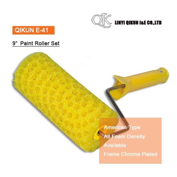 E-34 Hardware Decorate Paint Hand Tools American Type Acrylic Polyester Mixed 9" Paint Roller