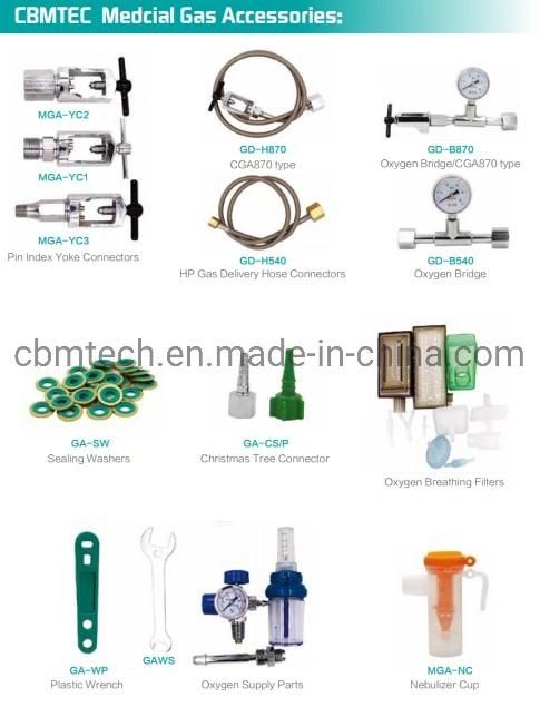 Flex Oxygen Pigtail Cga 540 48" Braided Stainless Steel