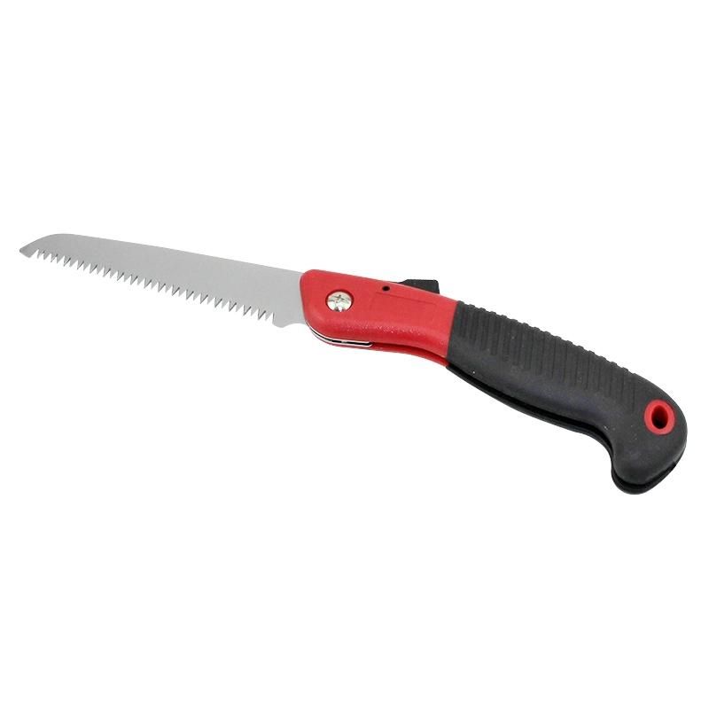 TPR Handle Steel Blade Folding Saw