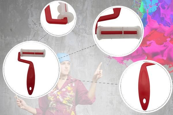 Hot Sale Trim and Touch up 4 Inch Roller Paint Roller Frame Paint Tool