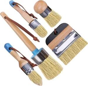 Wax Paint Brushes Bristle Stencil Brushes